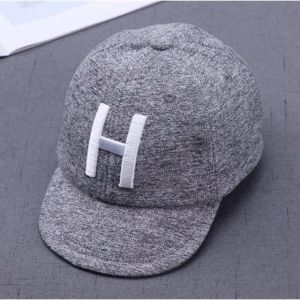 CAE - Topi Bisbol Anak 0-3 tahun Laki Perempuan Inisial Huruf Letter H A N G Baseball Hat Import