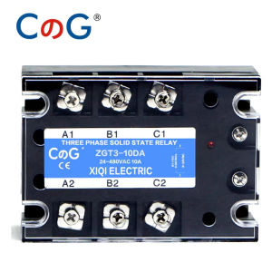 CG | CG 3 Phase DC Control AC Relay SSR-10A 25A 40A 60A 80A 100A Three Phase SSR 3-32VDC to 24-480VAC Solid State Relay Module