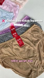 Golden Nick Celana Dalam Wanita Bahan Katun Adem Nyaman Dipakai Pakaian Dalam Wanita CD 937 - 6 pcs