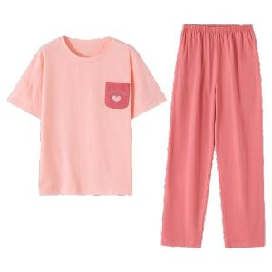 Bộ đồ ngủ nữ MiiOW Cat Person vải cotton dài tay mỏng.