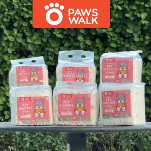 PawsWalk Dog Diaper Female&Male Dog Disposable Diapers XXS/XS/S/M/L/XL