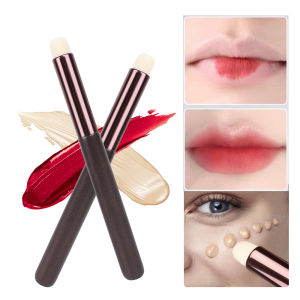 แปรงทาลิปสติก คอนซีลเลอร์ เนื้อแมตต์ ขนาดเล็ก แบบพกพา อเนกประสงค์ 1 ชิ้น