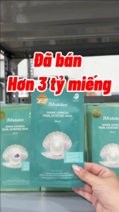 COMBO 10 Mặt Nạ JMSolution Marine Luminous Pearl Moisture Hỗ Trợ Cấp Ẩm Dưỡng Trắng Da 24mlx10