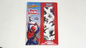 Marvel Spiderman Hero Stickers Book To Decorate With Reusable Stickers & Amazing Scenes For Kids