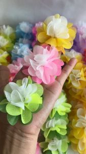 กระดาษสาห่อเหรียญ สีทูโทนเกษรขาว (3 ห่อ)