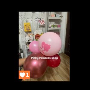 150pcs Princess Theme Pink Balloon Garland Arch Kit for Girls Birthday Party Theme Balloons Decorations