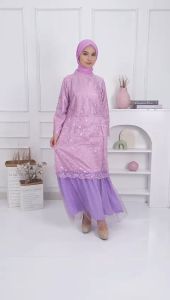 NEW MODEL PARAMITA DRES LEBARAN & PESTA KONDANGAN DRESS WANITA KEKINIAN