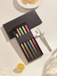MODERN SWEETHOME | Antibacterial Moldproof Titanium Chopsticks Food Grade