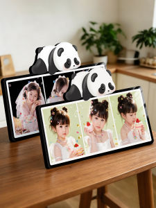 YOULEMEI | Customizable Photo Gift Pandacorn Cartoon Three-grid Photo Frame
