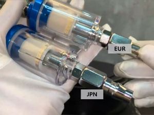 Water Oil Separator Air Filter 1/4 Inch Air Compressor Seperator Spray Paint Tool Moisture Trap