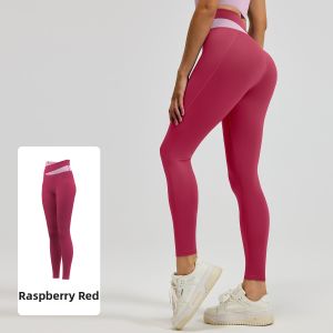 DAJIRIJI | Lifting Hip High Waist Elastic Slim Peach-shaped Tight Abdominal Drying Yoga Pants Women Set