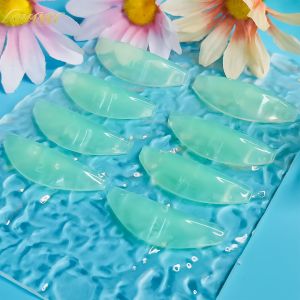 Lomansa 4 Đôi Miếng Dán Uốn Mi Silicon L-Curl Que Nâng Mi Phụ Kiện Uốn Mi Màu Xanh Lá/Cam/Hỗn Hợp/Xanh Dương/Trong Suốt