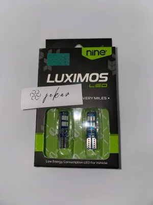 Lampu LED Senja Kota Sein T10 15 Titik LUXIMOS Nine Jelly Sepasang
