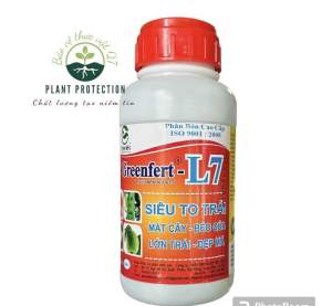 Phân bón Lá cao cấp Siêu to trái Greenfert L7 500ml  to trái mỡ trái chắc trái  đẹp mã...