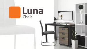 Kursi Makan Dining Chair Kursi Restoran Kursi Hadap  -  Seahorse LUNA Minimalis Besi Powder Coating Ergonomis