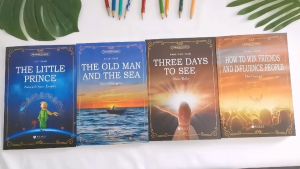 1/3/4 Books Three Days To See / How To Win Friend and Influence People / The Old Man and The Sea / The Little Prince Famous English Book Original Novel Literature Fairy Tale Story Book Reading Classic Romance Story Books Reading Book Gifts