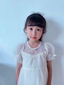 Childrens Veil Girls Crown Bow Barrettes Little Princess Stereo Light Diamond Head Clip Birthday Photo Hair Clip Headdress