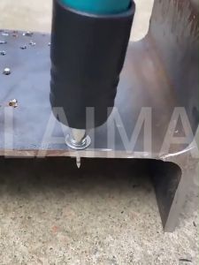 LAIMA Nail Gun Manual Steel For Concrete Rivet Tool Steel Rivet Punch Guns Wall Anchor Wire Slotting Device Nail Fast nail