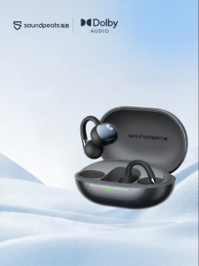 SoundPEATS | Bluetooth Ear-Hook Headphones Dolby Audio Open Fit