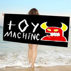 Toy Machines Skate Microfiber Beach Towel Absorbent Quick Dry Soft Yoga Swimming Resort Mountain Climbing Towel