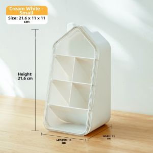 Desk Organizer Stationery Storage Box With Pen Holders