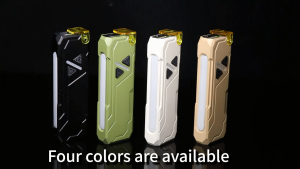 Asafee DT009 Mini LED Portable Multi Functional Outdoor Work Flashlight IPX4 Waterproof  With Back Clip Lighting Lamp 15 Lighting Modes Rechargeable Pocket Size Flashlight