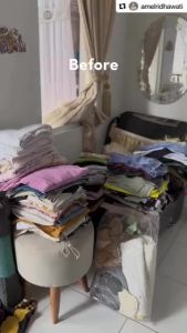 PIRA - LINIO 4P FGD MWD Lemari Pakaian Besi 4 Pintu dengan Laci dan LED