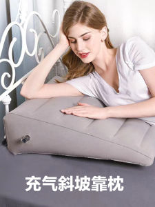 Ghế Đệm Yoga Hình Tam Giác Lò Xo Bơm Hơi Đệm Lưng Nâng Chân Đệm Chân Đẹp Đệm Chân Hình Dốc Đệm Chân Nâng Chân Đệm Chân