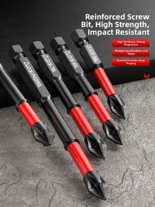 OUKUMAN | Magnetic High Hardness Electric Screwdriver Bit Hex Handle