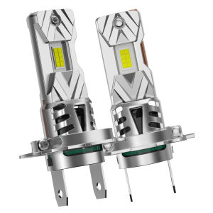 หลอดไฟหน้ารถยนต์ LED H7 CANBUS 1:1 ขนาดมินิ สว่างพิเศษ แบบเทอร์โบ พร้อมพัดลมระบายความร้อน ไฟตัดหมอกไร้สาย แบบเสียบใช้งานได้ทันที 12V 24V