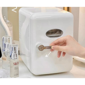 Tủ Lạnh Mini 8L Tủ Lạnh Đựng Mỹ Phẩm Làm Lạnh Nhanh Giúp Tiết Kiệm Điện Và Không Gian Nhỏ Gọn Tiện Dụng