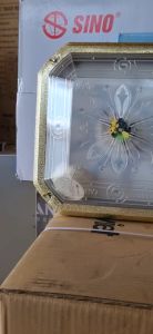 Đèn ốp trần led hạt viền vàng 12W Lohasun phong cách cổ điển