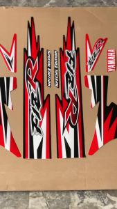 STRIPING STICKER Yamaha F1ZR fizr fiz r f1 zr special edition new stiker list body hitam merah