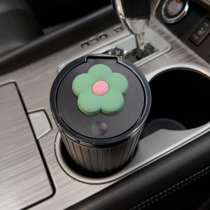 Car Trash Can Car Interior Cartoon Good-looking Cup Holder Barrel Car Creative Multifunctional Storage Bucket