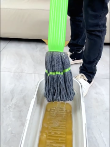 Self Wringing Mop Household Hands Free Mop Stainless Steel Mop Microfiber Suitable For Both Dry And Wet Use
