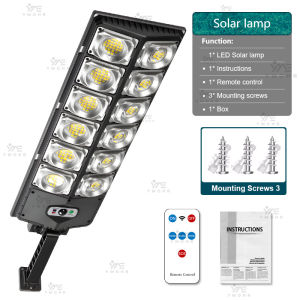 No Wiring Solar Lights 0 Electricity Bill LED Work Light Solar Outdoor Lighting Wall Lights Garden Lamps Decoration Terrace