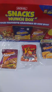 Key CHAIN Collection Complete Set of 3 Jack n Jill Snacks Munch ( No Food Included ) Collectible
