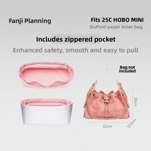 FANJI PROJECT | Hobo Bag DuPont Paper With Zipper Inner Lining