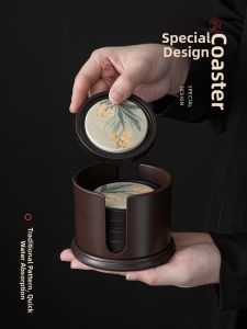 Absorbent Fast Drying Traditional Style Coaster