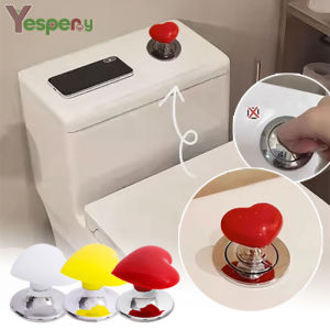 YESPERY ปูมกดชักโครก กดชักโครกปูอุปกรณ์เสริมหัวใจ เล็บยาวสวิตช์ล้าง พิเศษ