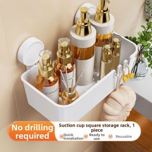 Maryya | Suction Cup Wall-Mounted Shelf