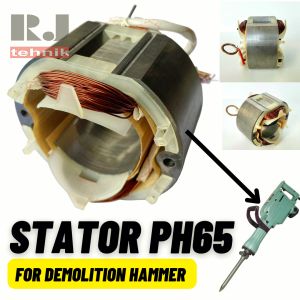 PH65 Stator Rumah Armature Angker Demoliton Hammer Bor Bobok Hitachi PH 65