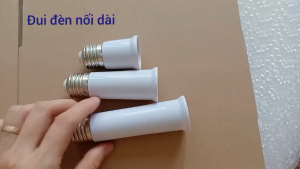 Đuôi nối dài bóng đèn E27 - đuôi chuyển bóng đèn từ E27 sang E14 - đuôi đèn đa năng-P PMC
