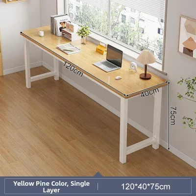 Student Rectangular Narrow Desk for Bedroom