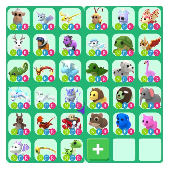 Adopt Me Roblox Premium Nfr Pets Game Cards | Lazada PH