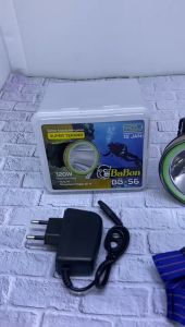 PRODUK BARU Senter Kepala BaBon BB-S6 120Watt Super LED/ senter Kepala Menyelam BB-S6 120Watt Menyelam Hingga 20Meter Super Terang Cahaya Putih Jarak Sorot Jauh dan Tahan 15jam COD