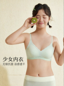 ManiForm | Anti-protrusion Antibacterial Padded Wire-free Bra with Slim Straps