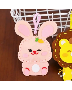 [SG Seller] DIY Cartoon Animal Keychain Art & Craft For Kindergartens Kids Activity Door Toys Party Goodies