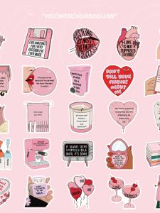 Motivational Graffiti Stickers 50 Pcs Luggage Water Bottle Phone Case Journal Decoration Decals Positive Thinking Quotes