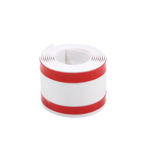 1M PVC ชั้นป้องกันสายเคเบิล Self กาวสายไฟยืดหยุ่นสายท่อสายไฟ Hider สําหรับ Home Office โต๊ะทีวีสายคอมพิวเตอร์